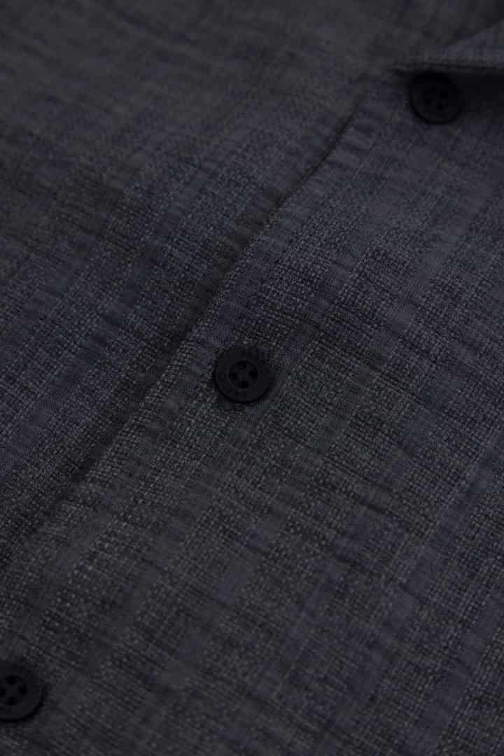 Camisa ligera gris rayas grises - miniatura 4