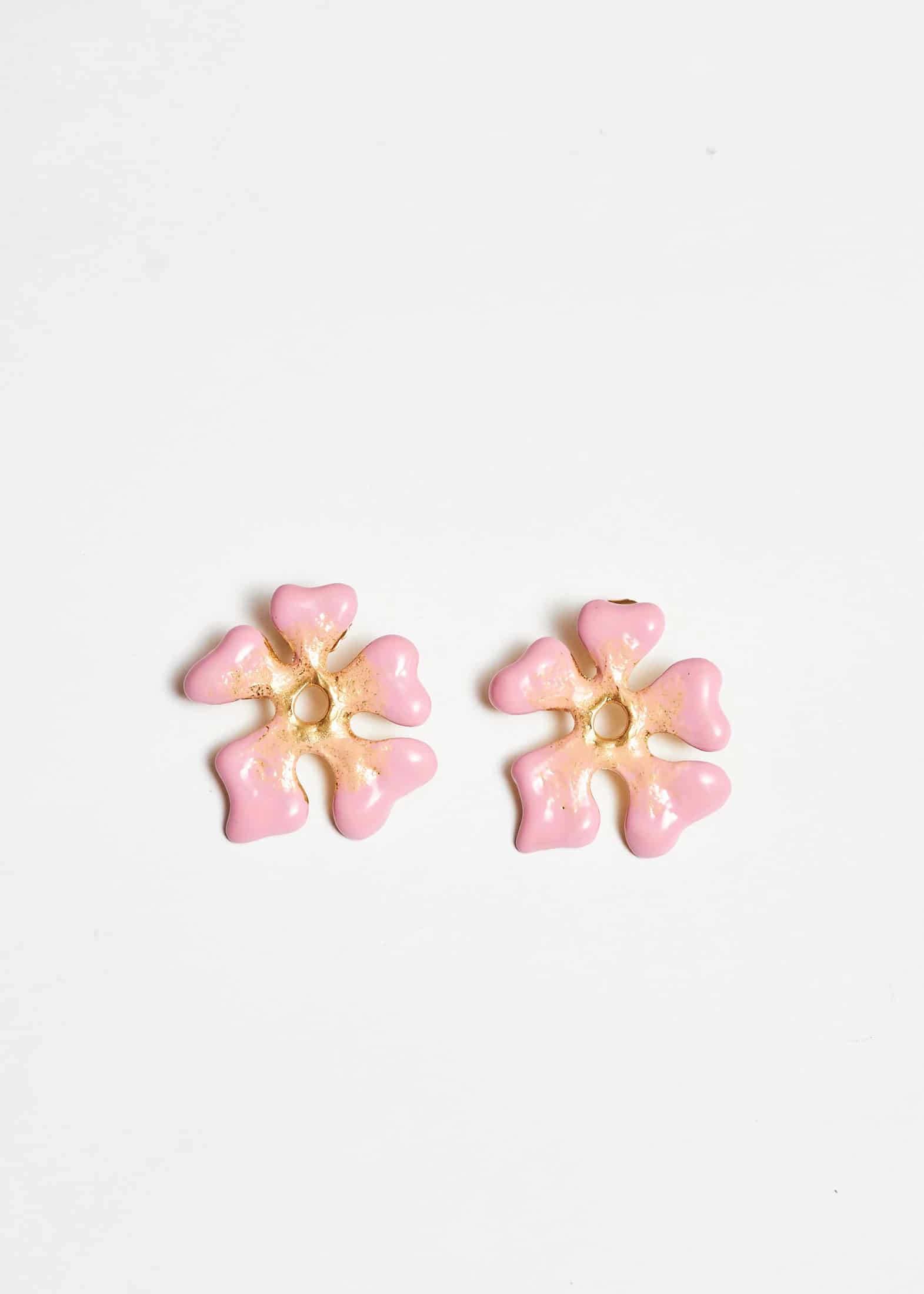 Aretes Flora Rosa - miniatura 3