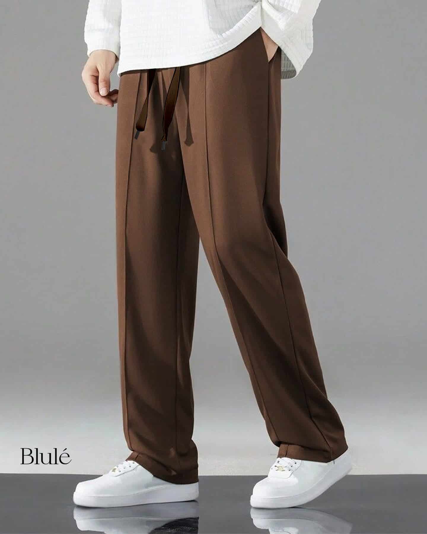Straight Pants Brown - miniatura 1