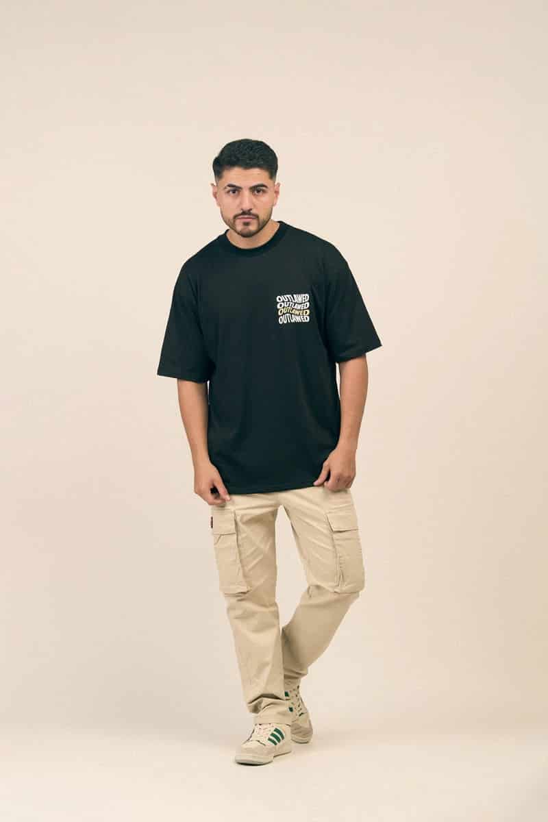 OVERSIZE 200GR NEGRA OUTLAWED - miniatura 2