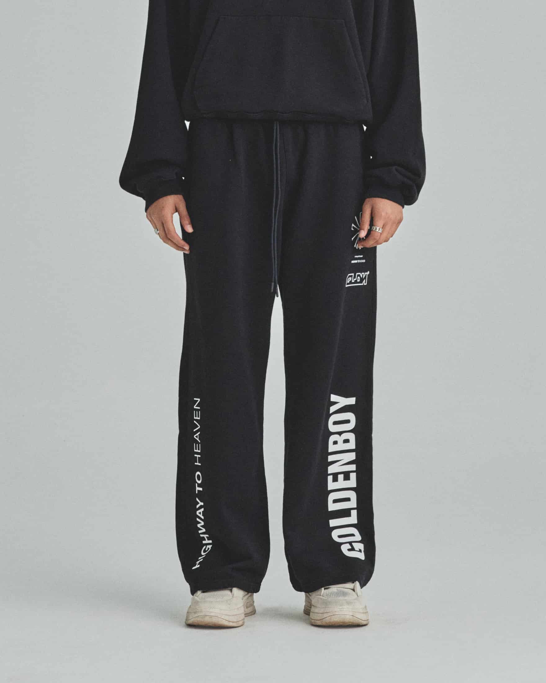 Spring Goldenboy Straight Pants Black - miniatura 2
