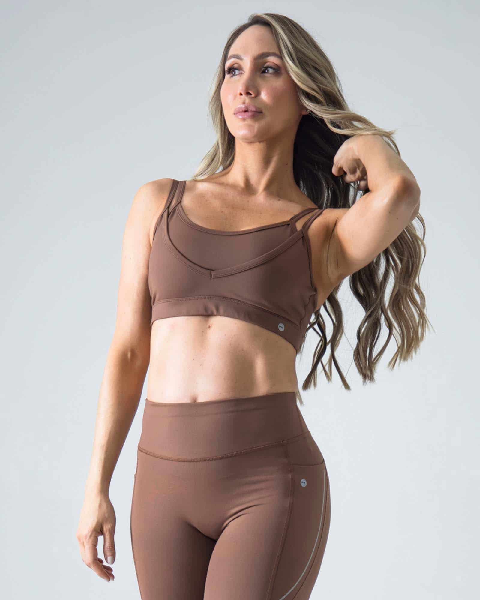 Top sisa adjustable marron outdoor FIBER - miniatura 9