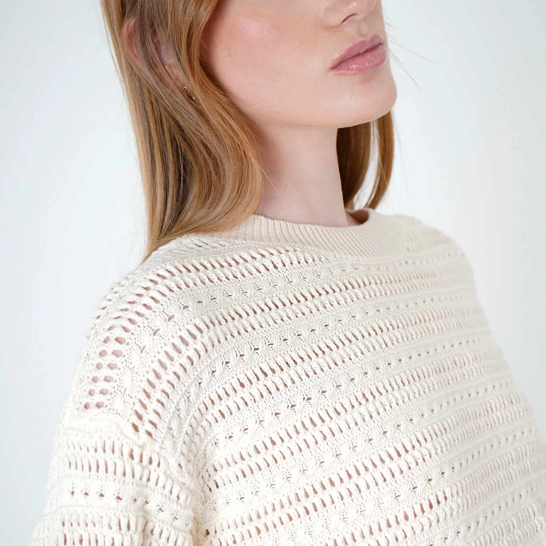 Sweater Cuello Redondo Manga Larga - miniatura 2