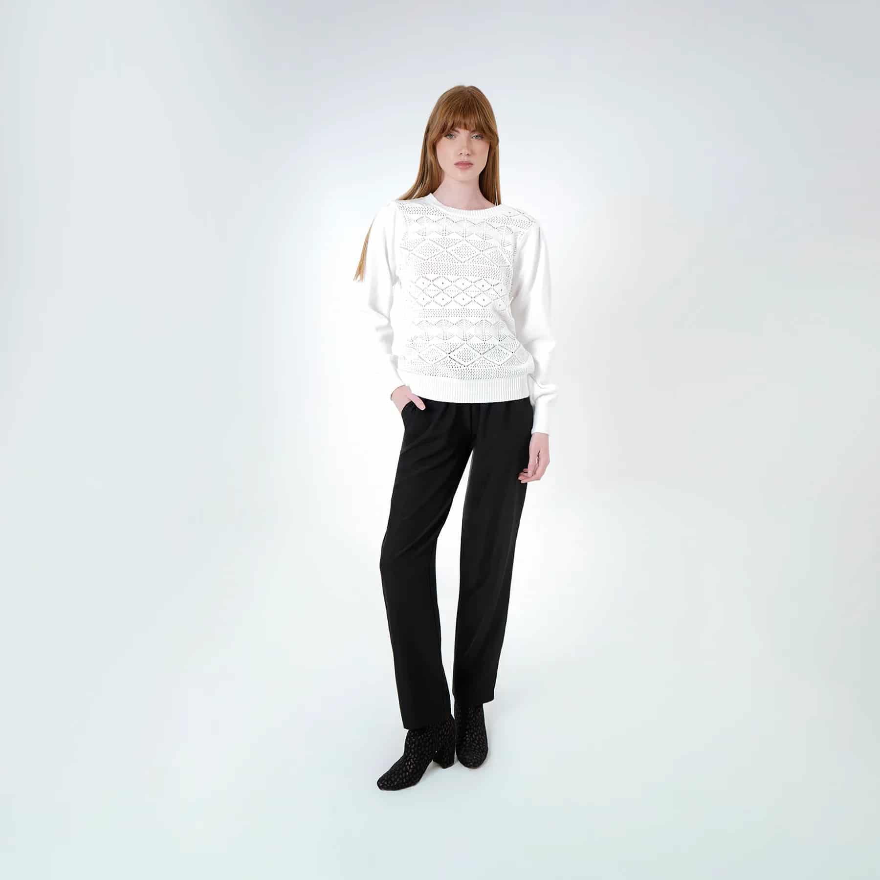 Sweater Cuello Camisero Manga Larga - miniatura 5