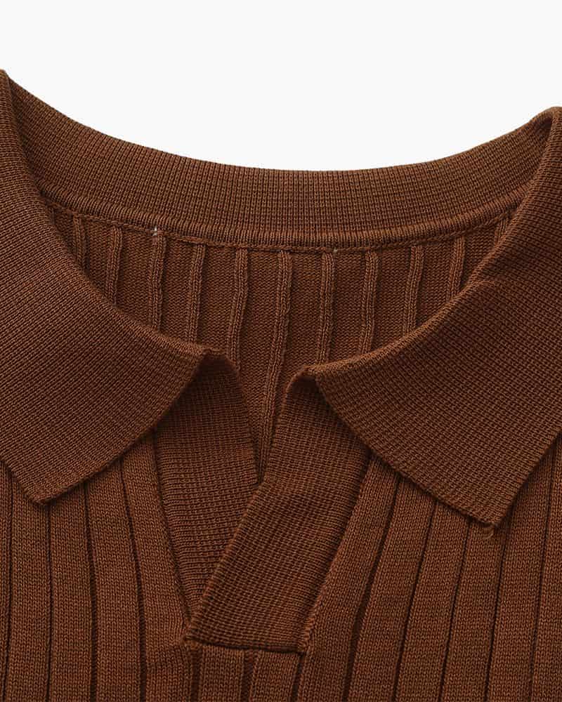 Premium Ribbed Polo - miniatura 14