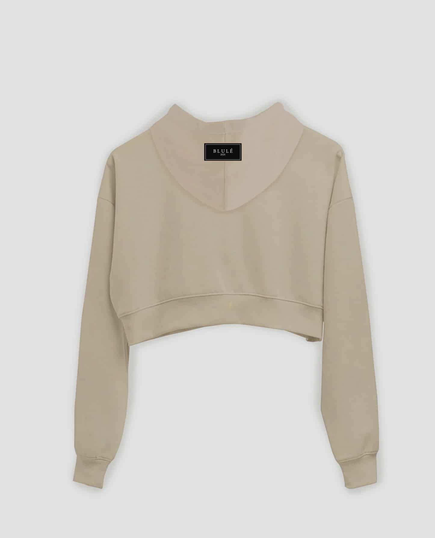 Cropped Hoodie Nude - miniatura 2