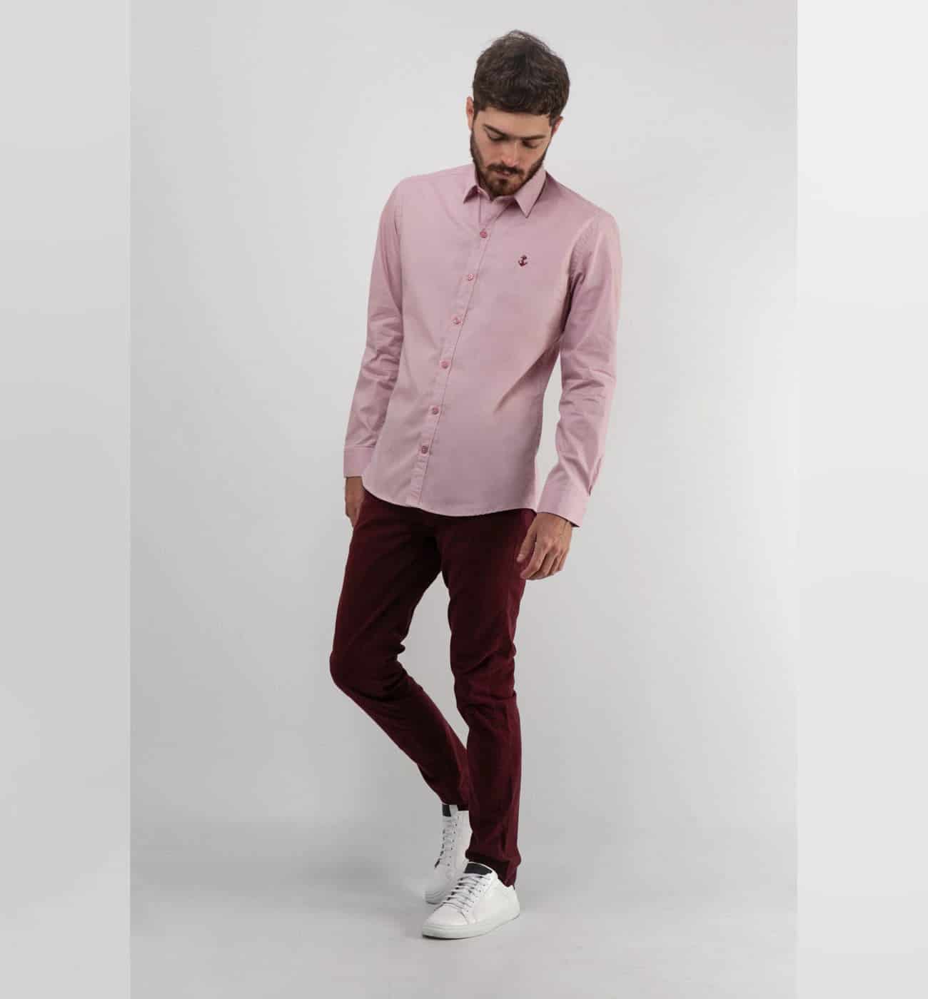 Pantalon Slim Vino - miniatura 3