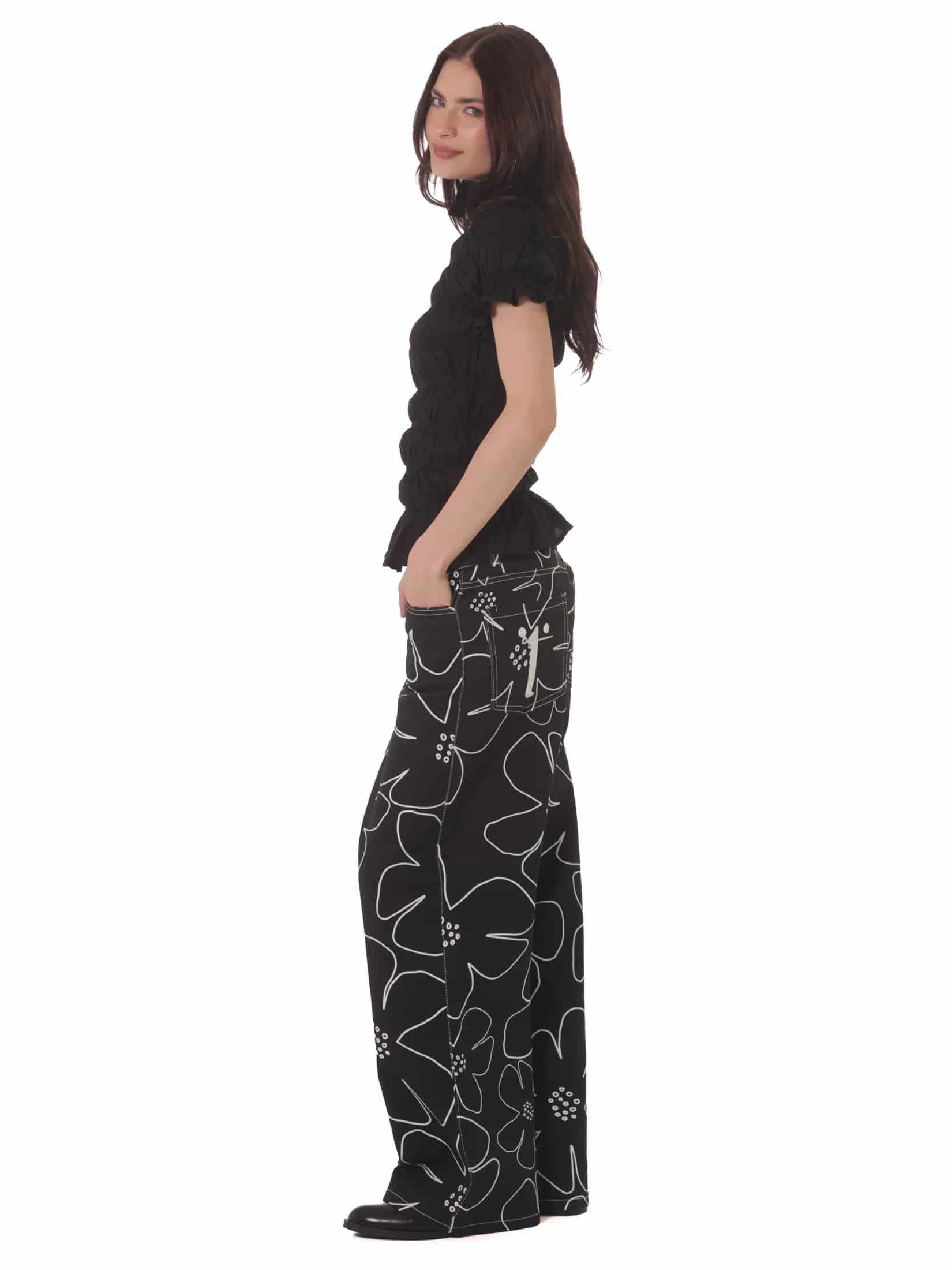 Pantalón Gótico Florentino Black - miniatura 7
