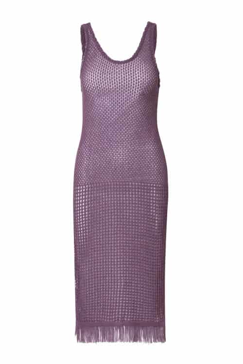 Recycled Open Knit Dress - miniatura 2