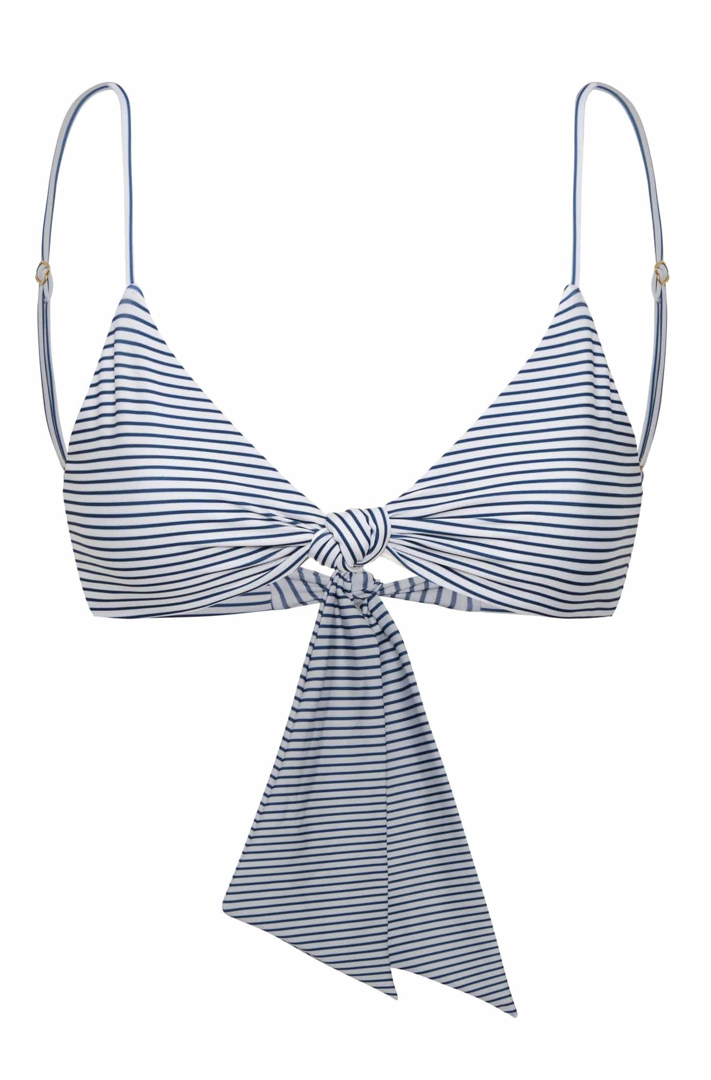 Pacifico Top / Navy Stripes - Ivory - miniatura 1