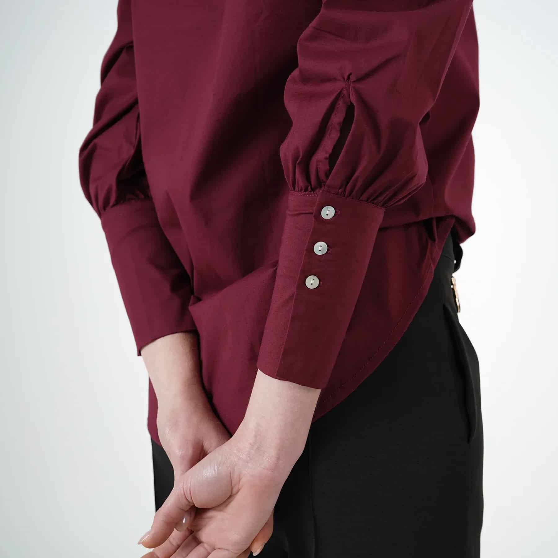 Camisa Cuello Camisero Manga Larga - miniatura 6
