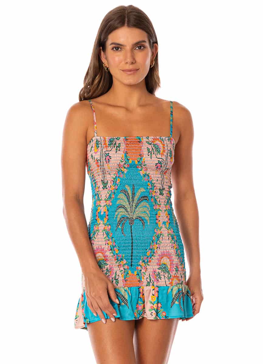 Maaji Arabian Palm Zephyra Short Dress - miniatura 1