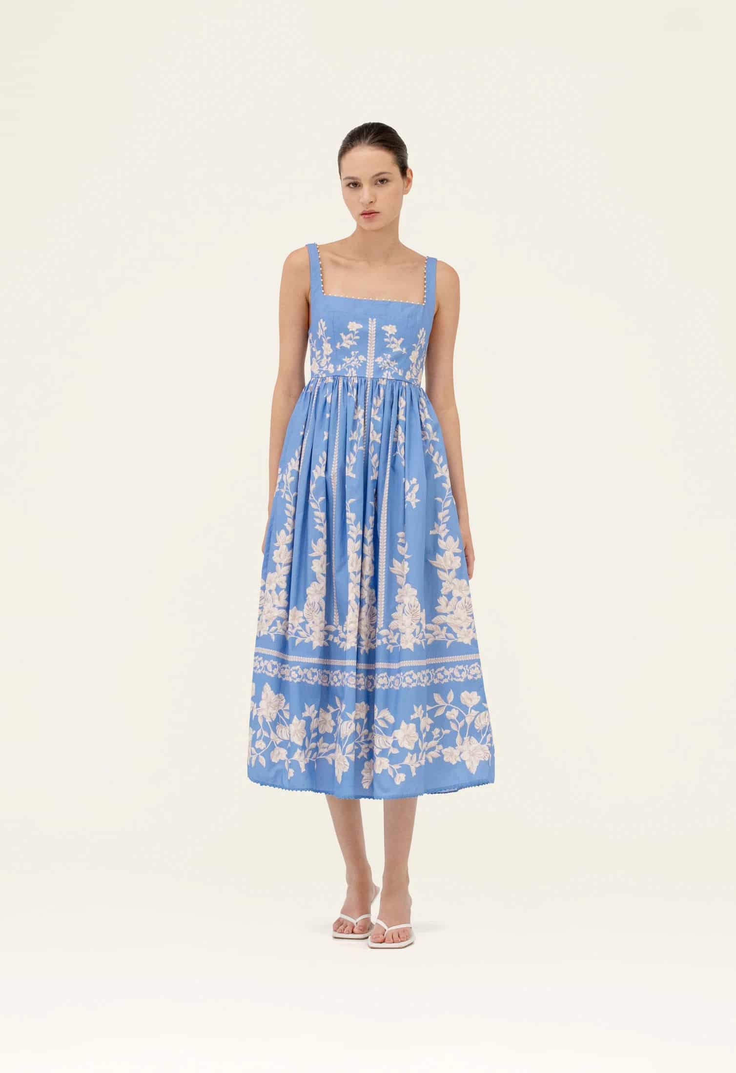 Barbara Madera Midi Dress - miniatura 1
