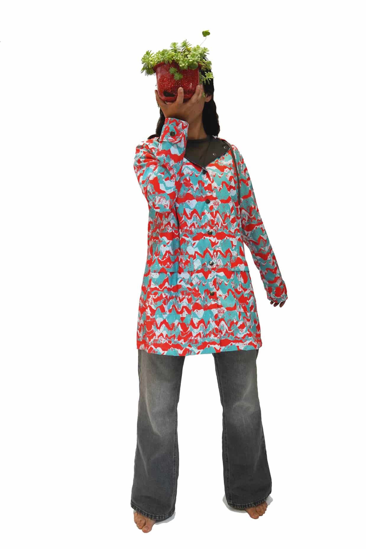 Montañas | Raincoat para Mujer - miniatura 1