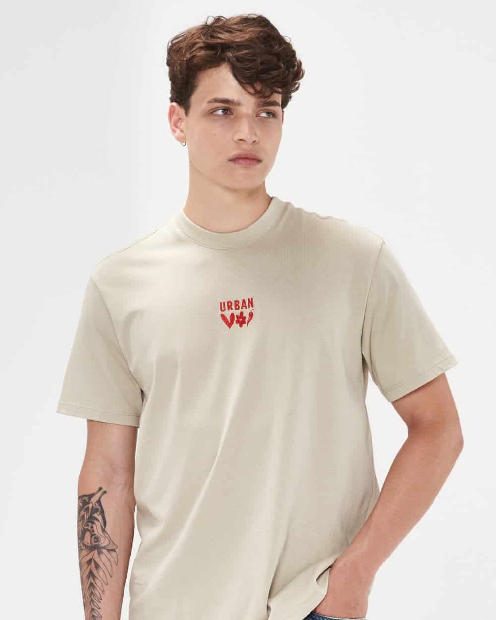 CLOVER TEE BEIGE - miniatura 7
