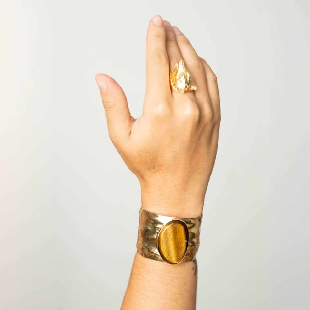 Brazalete De Medianoche Dorada - miniatura 2
