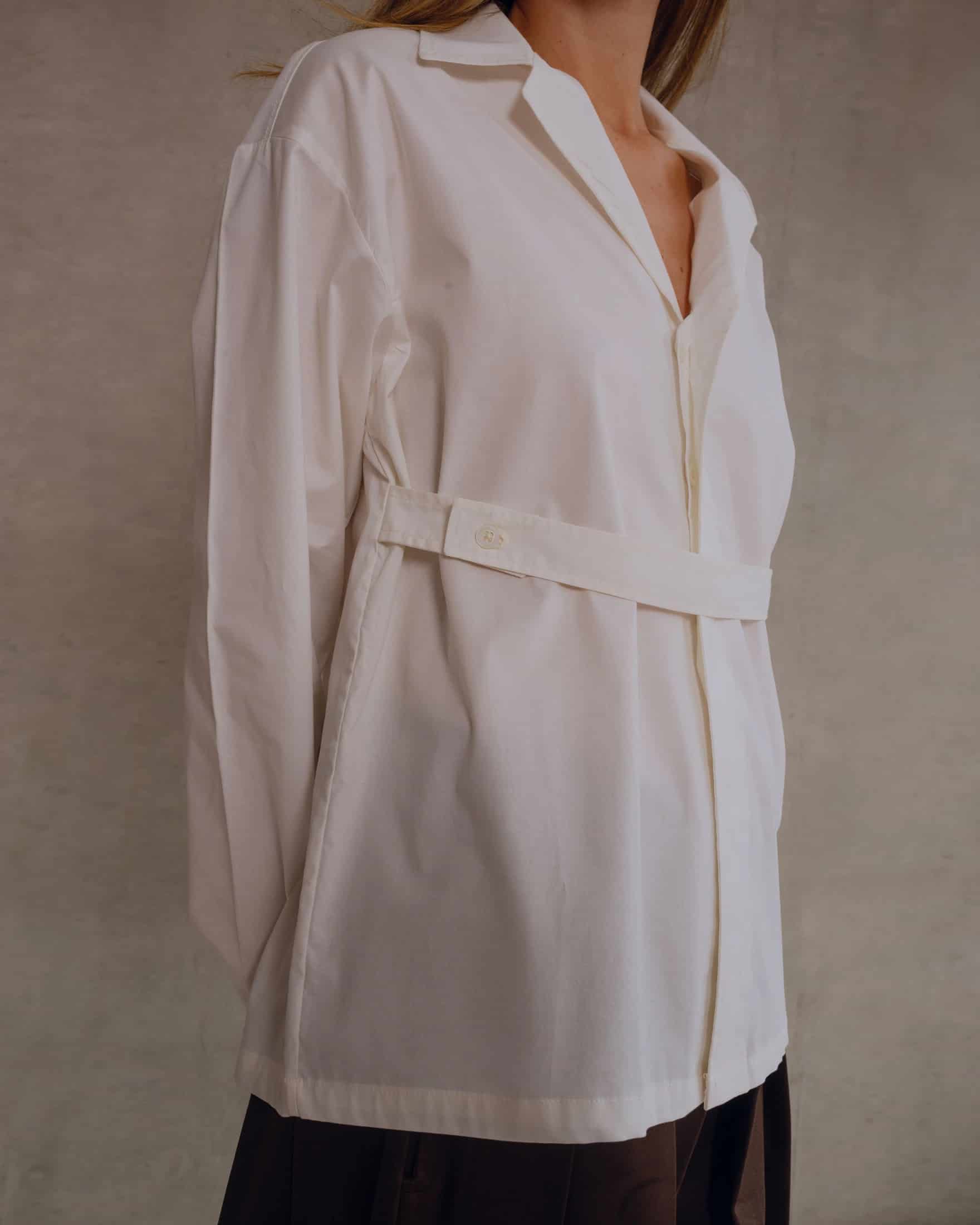 Ribbon White Shirt - miniatura 4