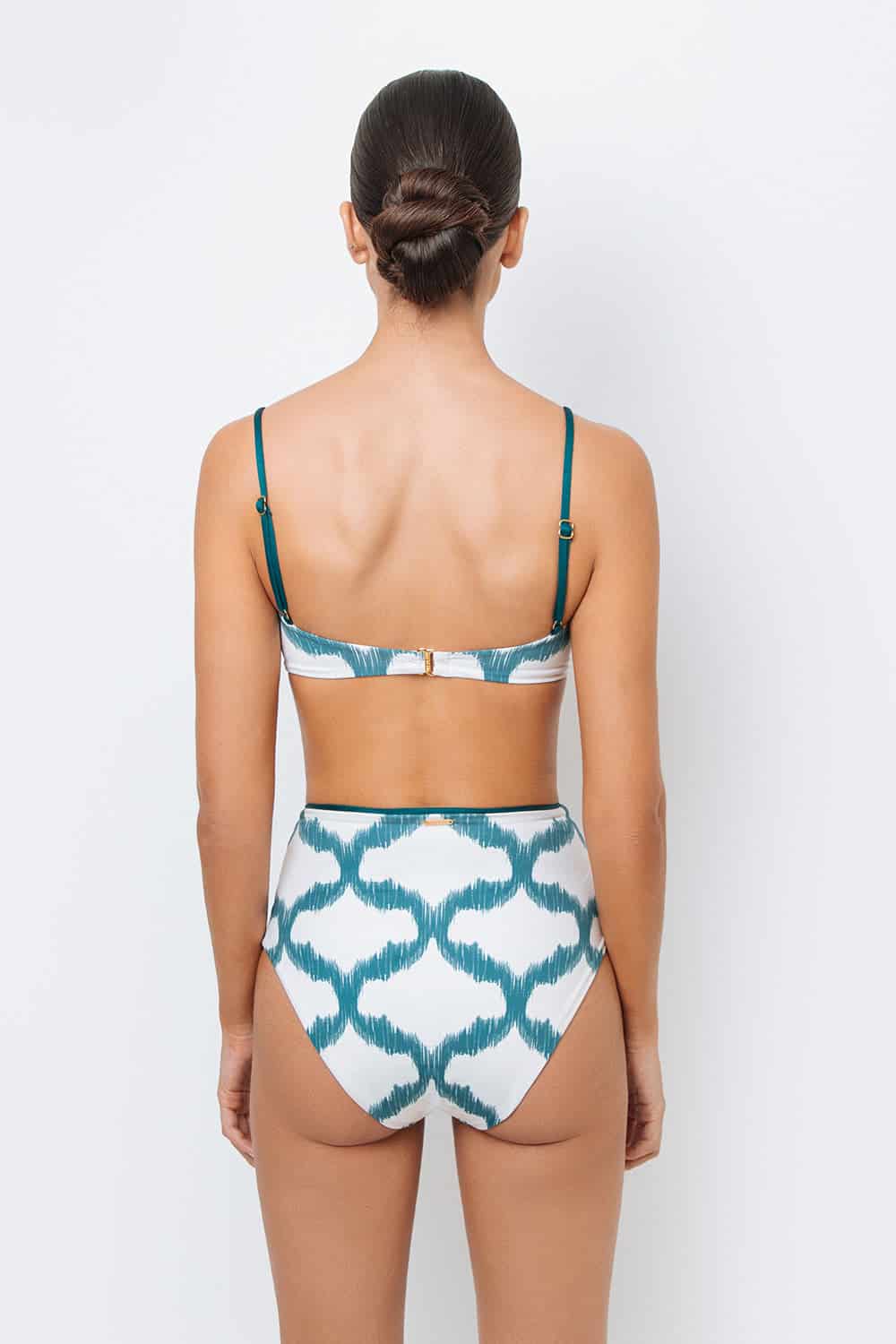 Bottom de Bikini Tania Azure Ivory Colombia - miniatura 1