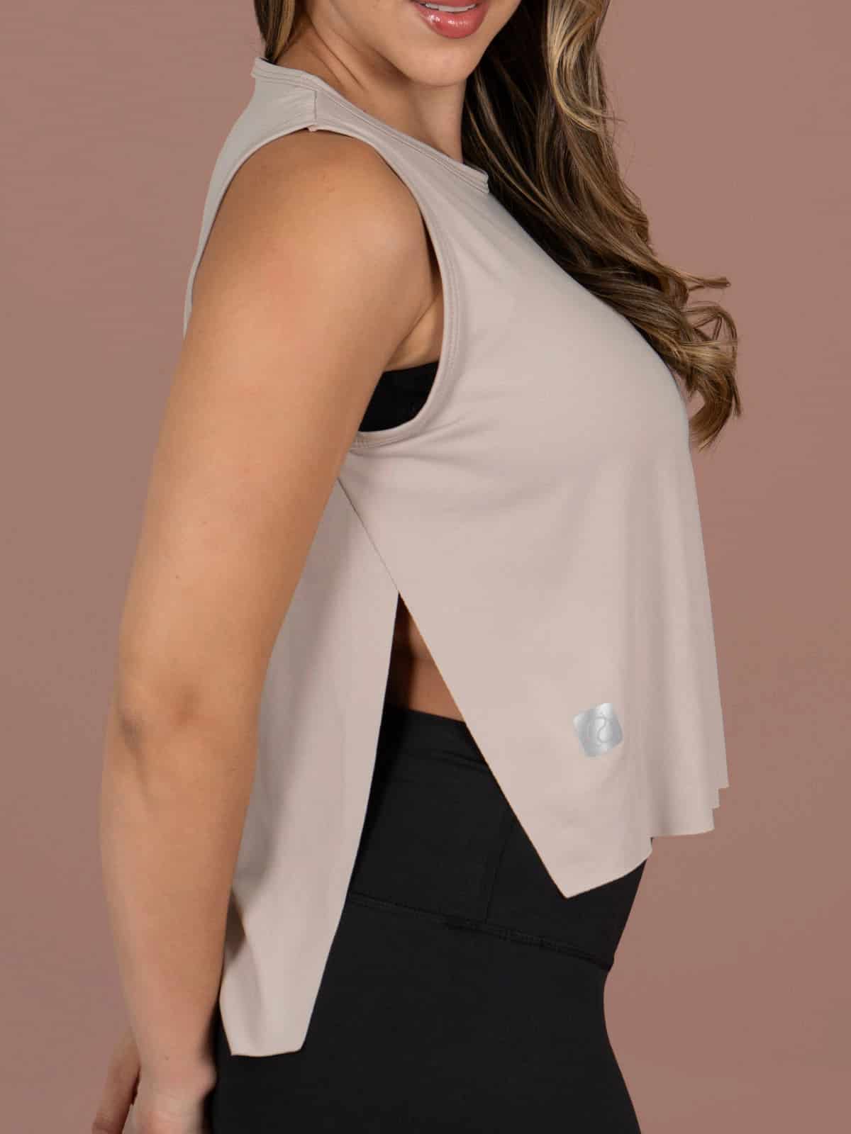 Blusa bonilla ibiza gray - miniatura 2