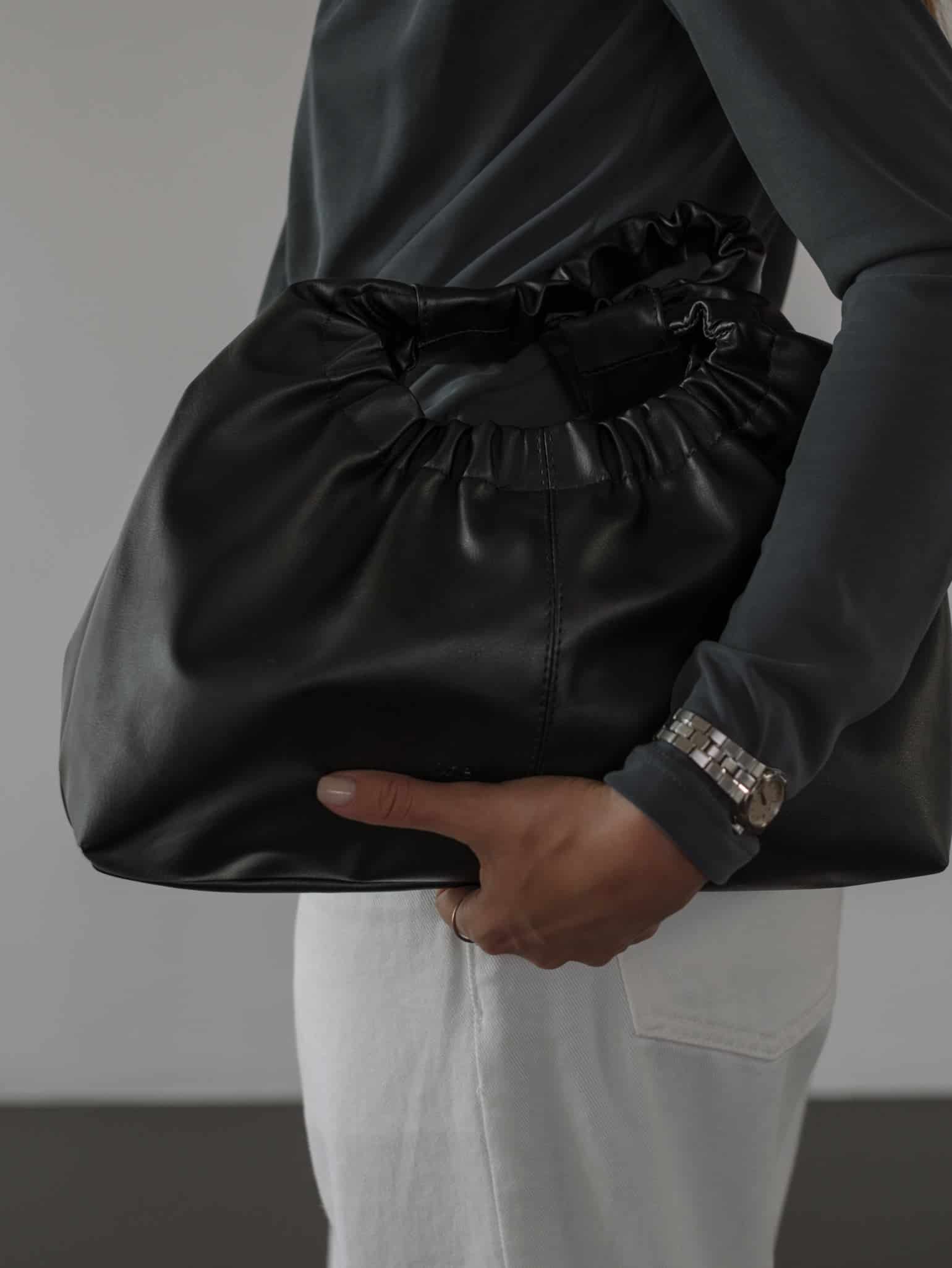 THE DAILY POUCH BAG  - BLACK - miniatura 9