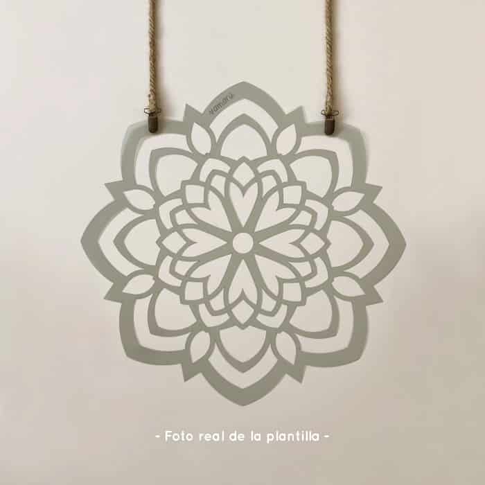 Plantillas para pintar, Vamarú Stencils, Colección Floral 25cm y 48cm, 2und - miniatura 6