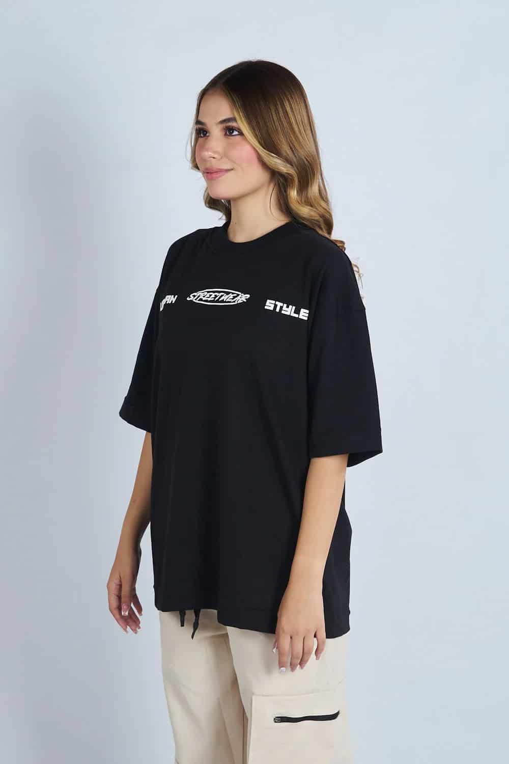 Camiseta oversize estampado Together Negro | DROP 03 | - miniatura 8
