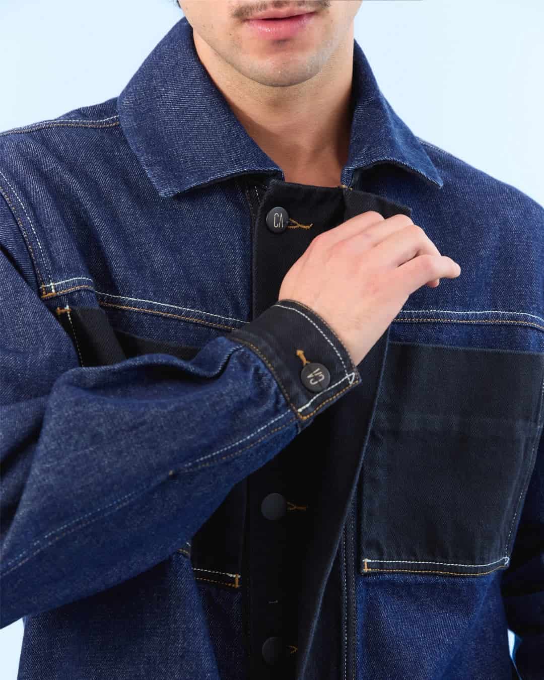 Chaqueta SAMBA AZUL-NEGRO - miniatura 12