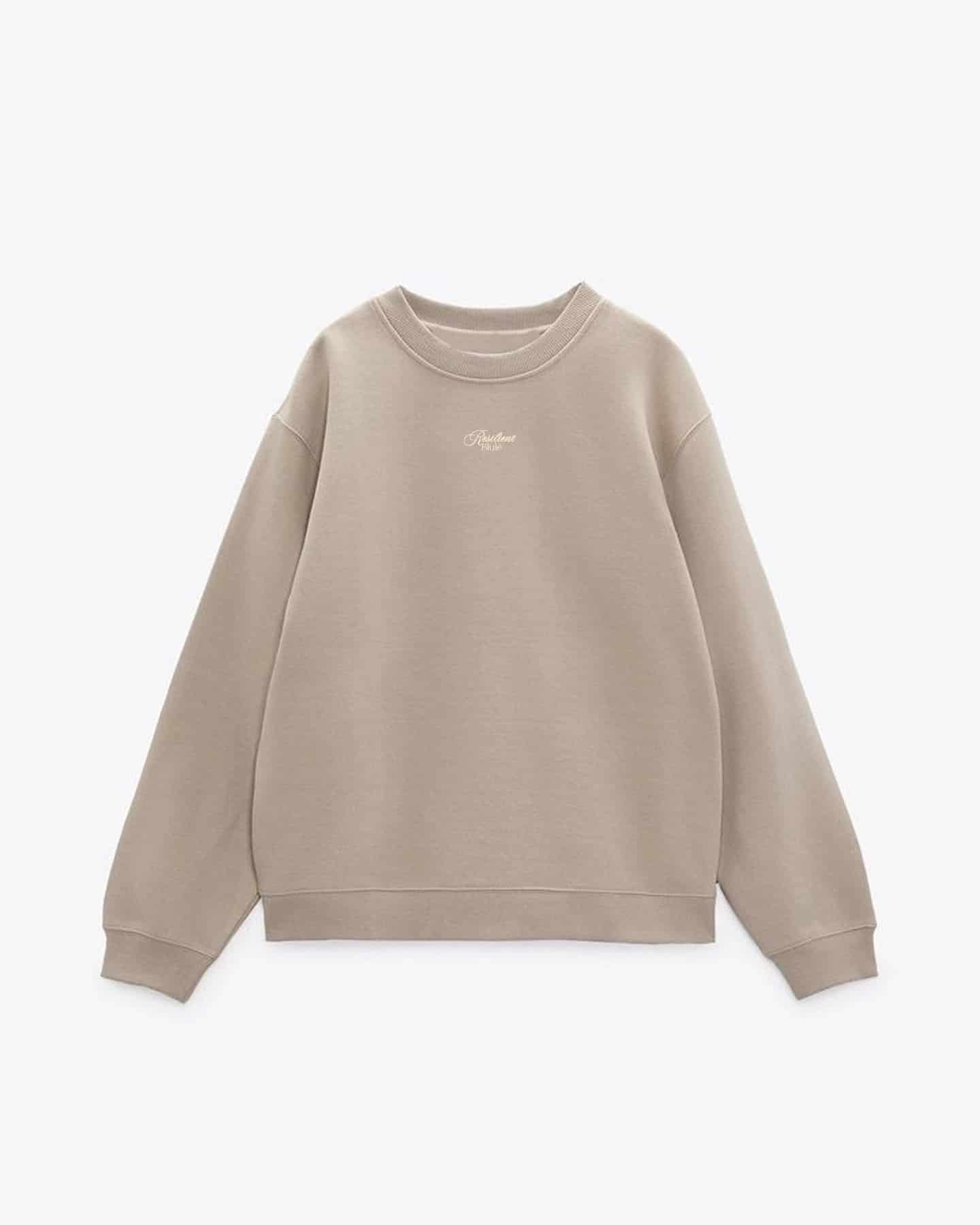 Boundaries Crewneck Nude - miniatura 2
