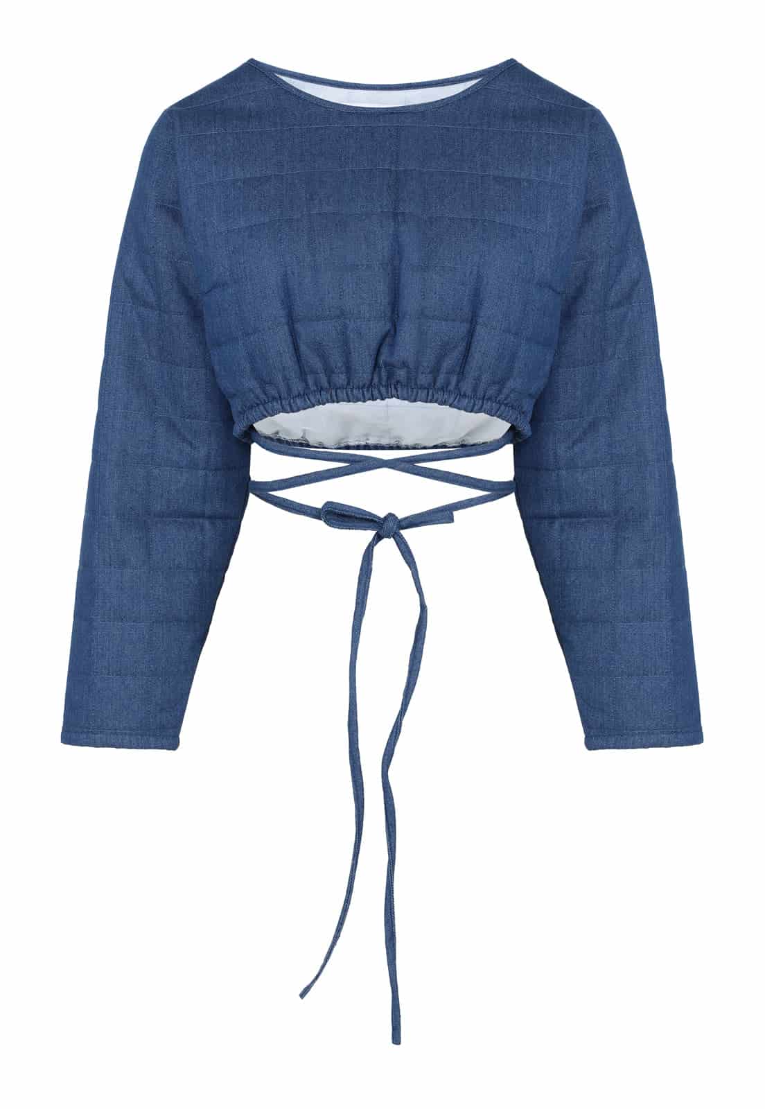 Claude Puffy Shirt Blue - miniatura 1