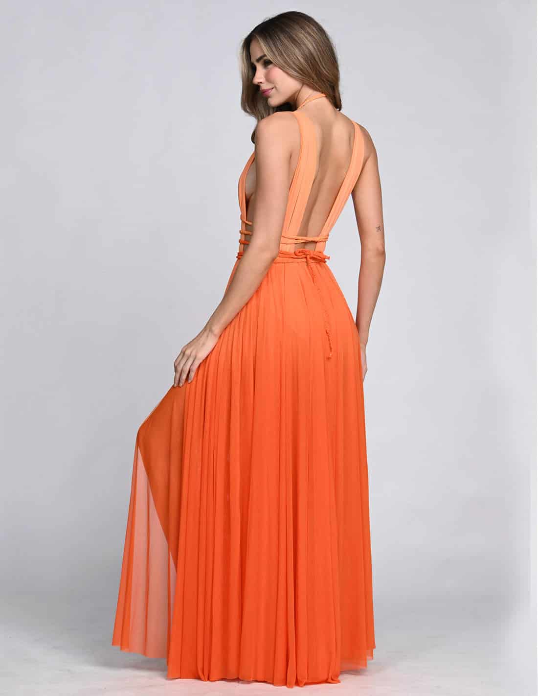 Vestido Diosa Faded Orange - miniatura 2
