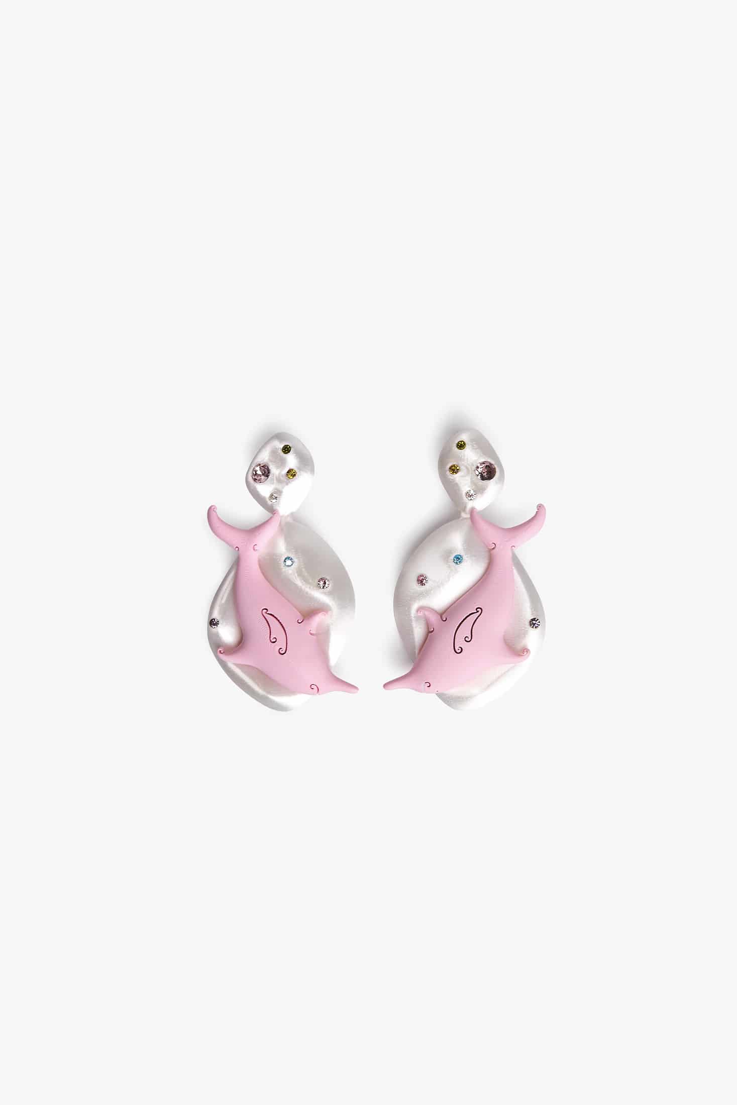 Aretes Delfin Doble - miniatura 2