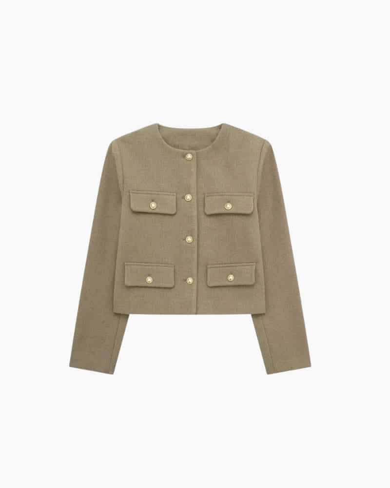 Savile Crop Blazer - miniatura 1