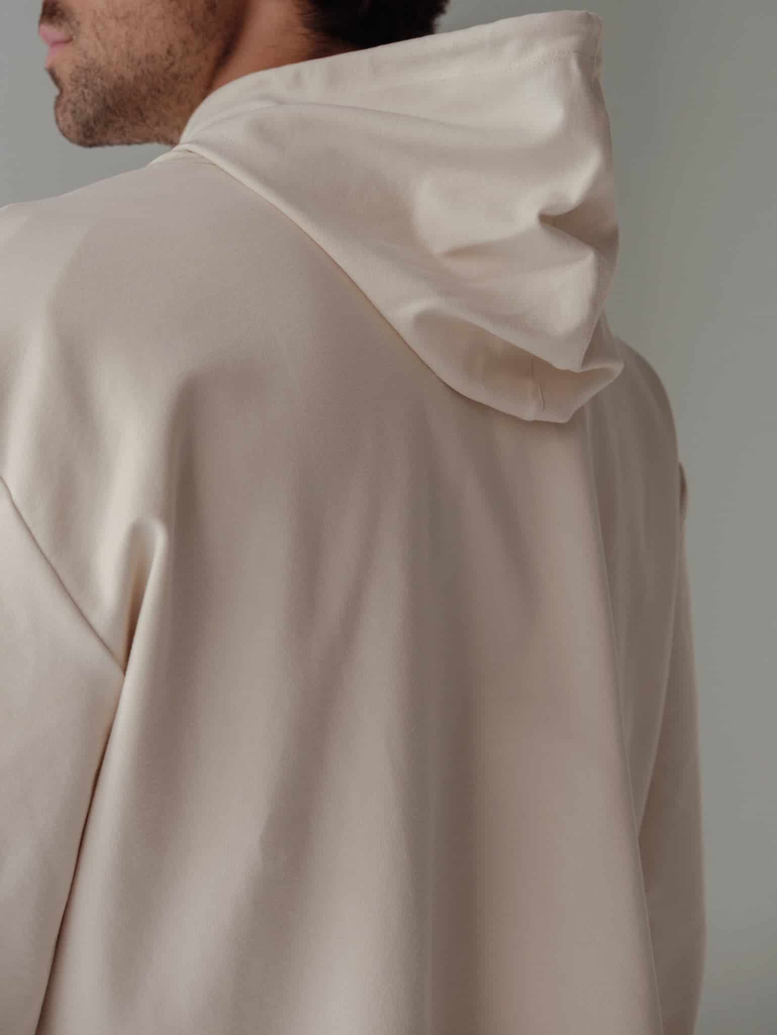 CUT CLEAN HOODIE - SEA SALT - miniatura 8