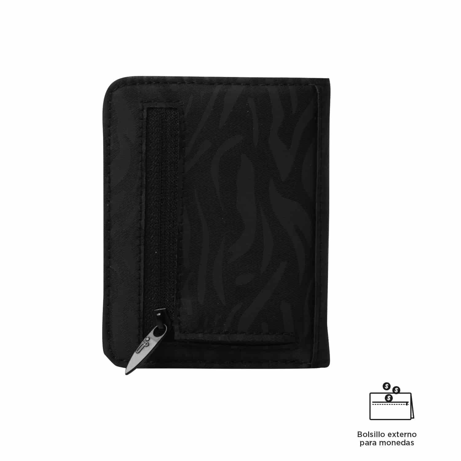 Billetera Texture Rig con RFID Blocker Negra - miniatura 6