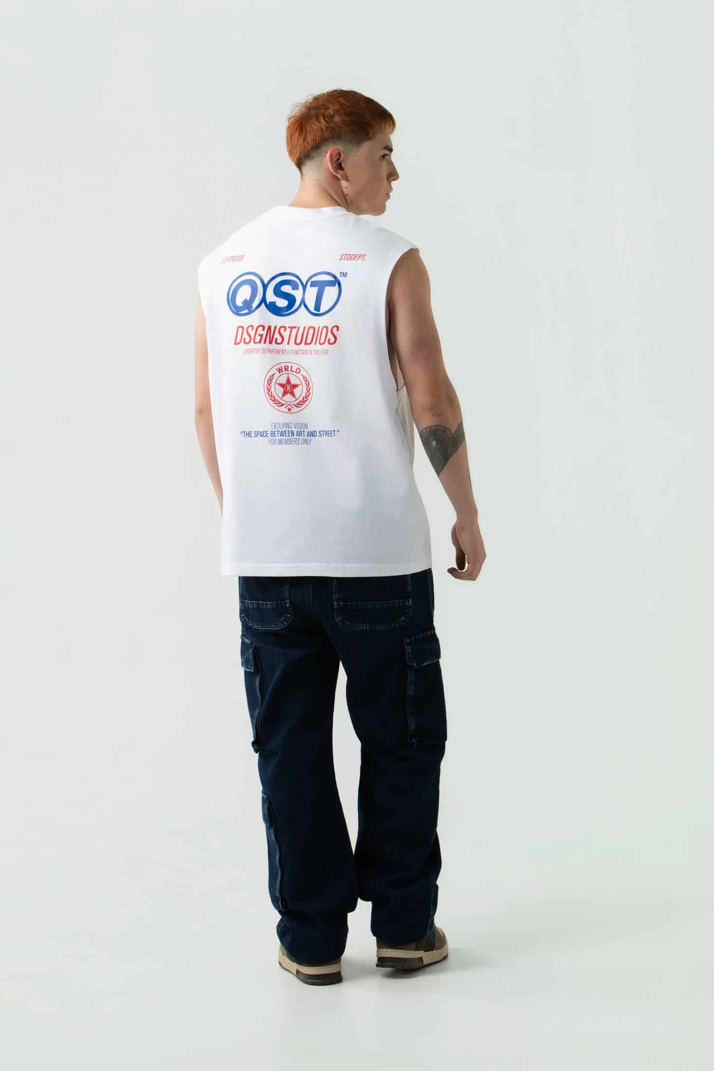 CAMISETA MANGA SISA COLOR BLANCO - miniatura 5