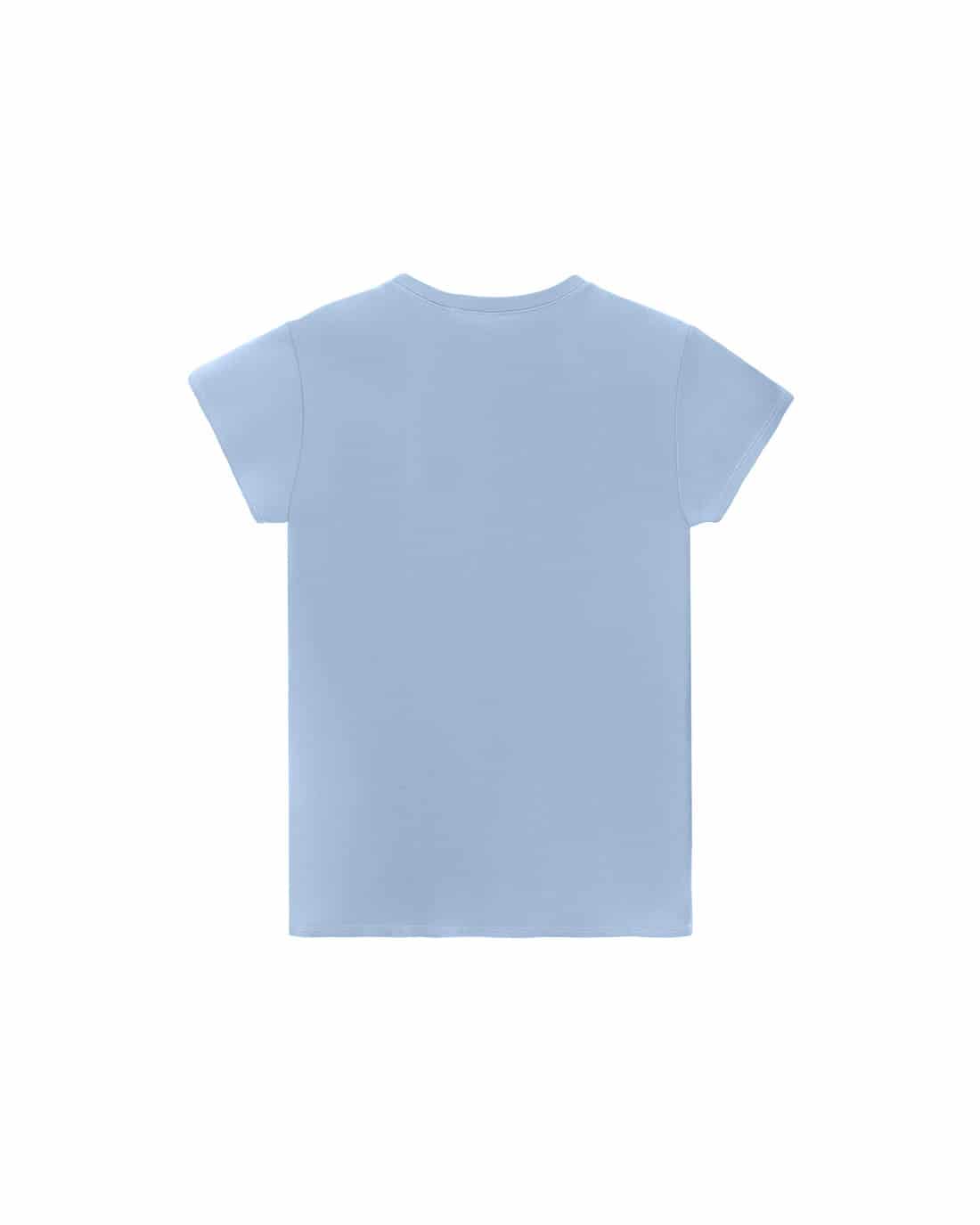 T-Shirt Fit Celeste - miniatura 3