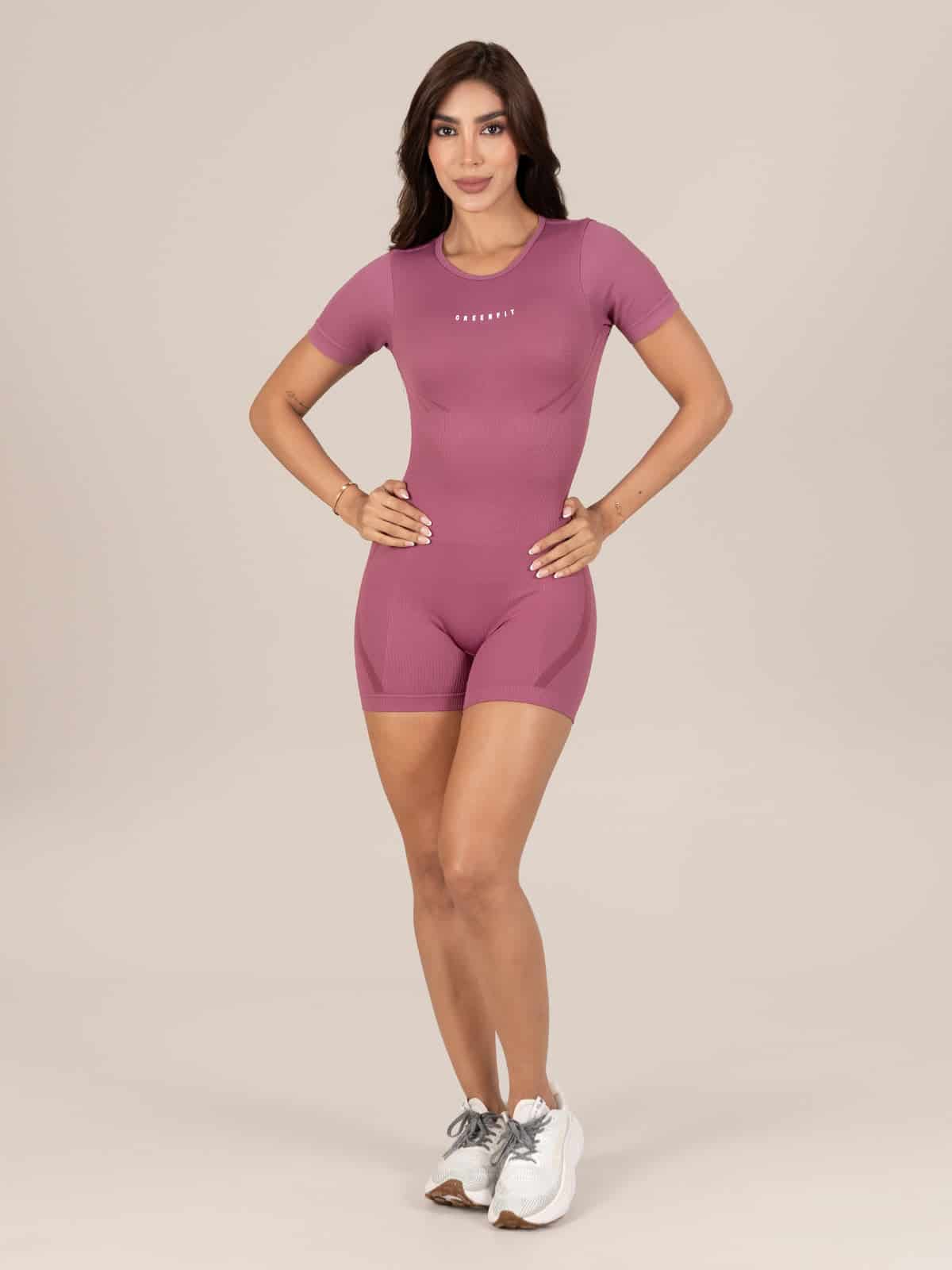 Ada Enterizo Seamless Chicle - miniatura 1