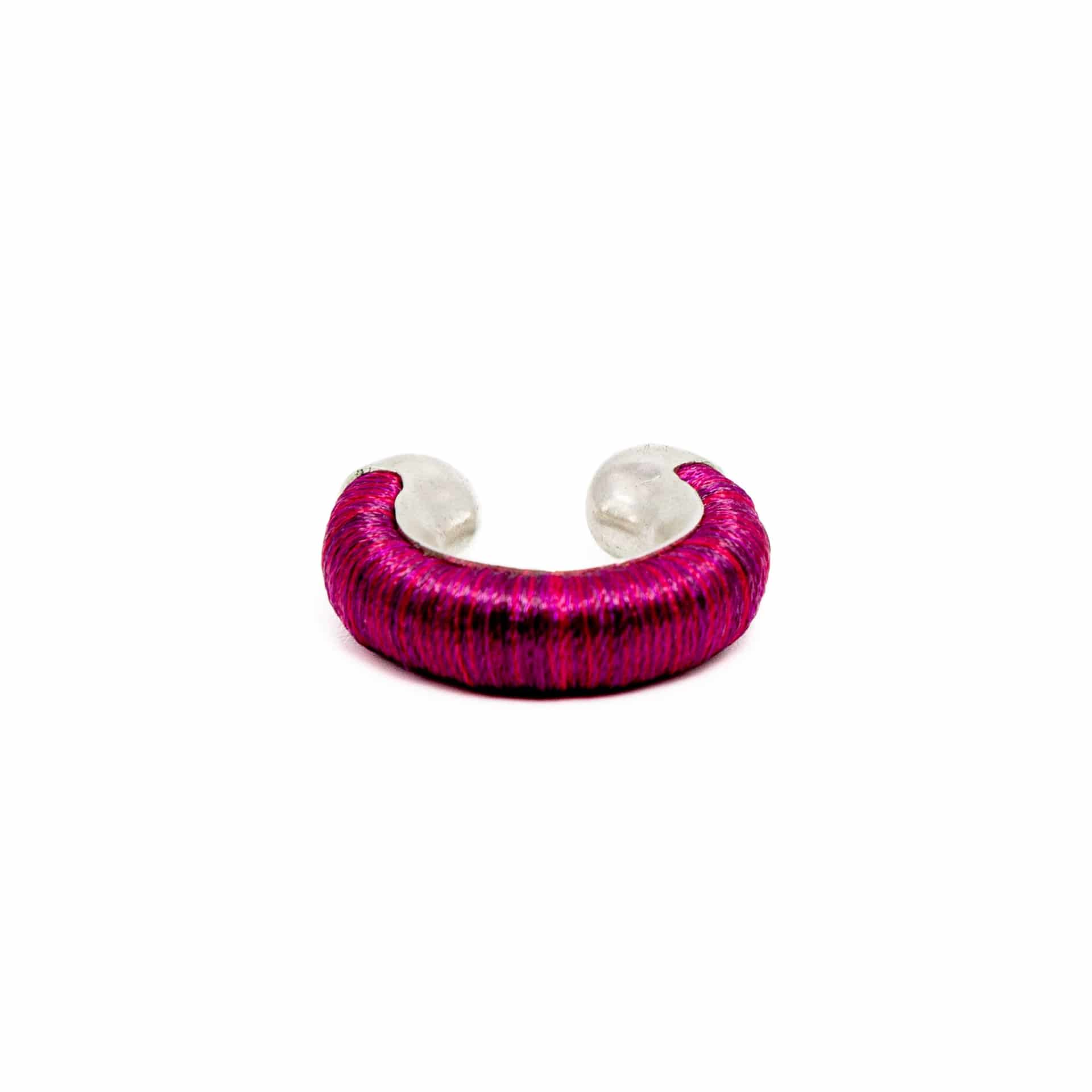 Maxi Tangle Earcuff - Knitted - miniatura 5