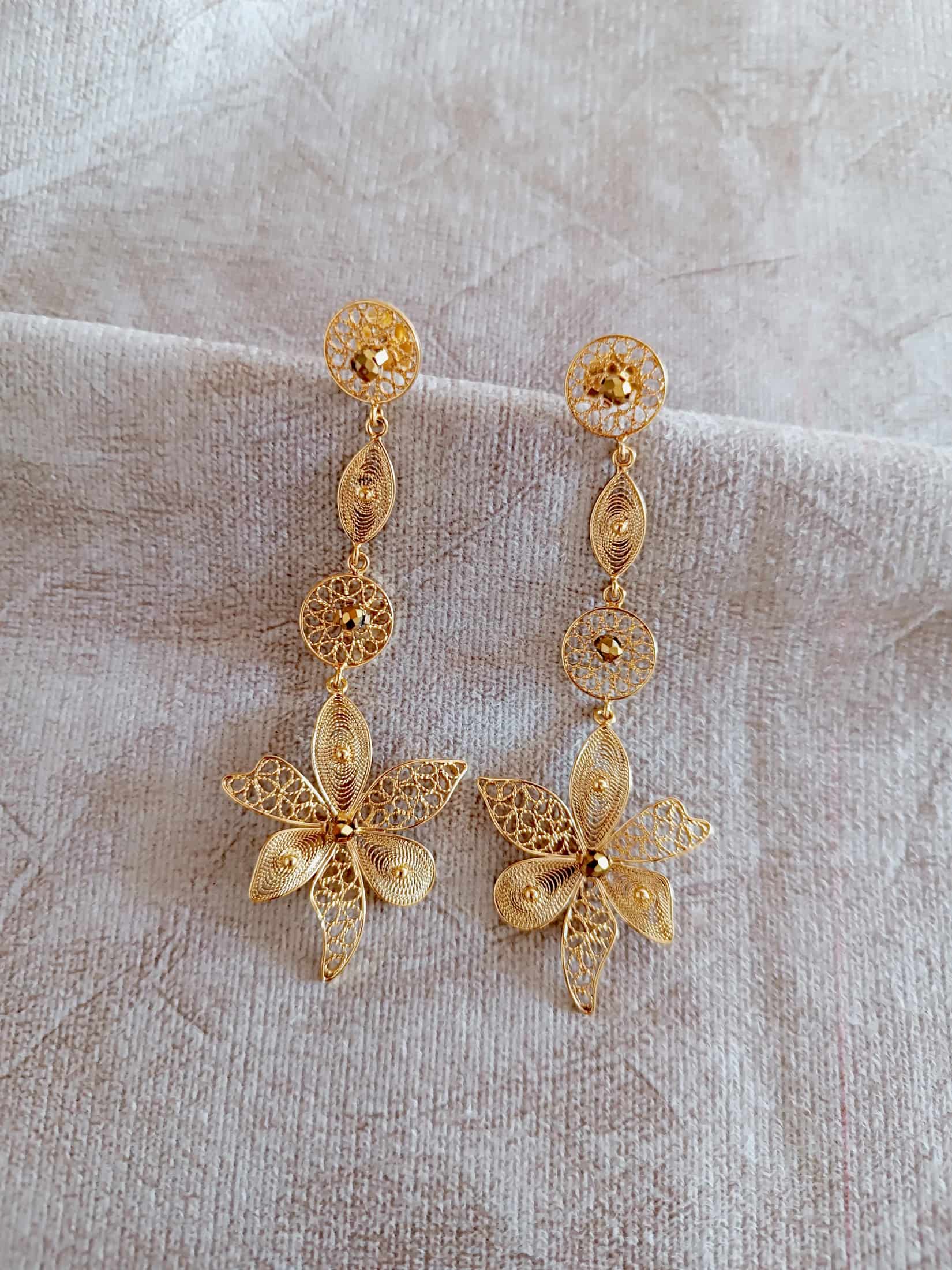 Aretes filigrana Elsa - miniatura 4
