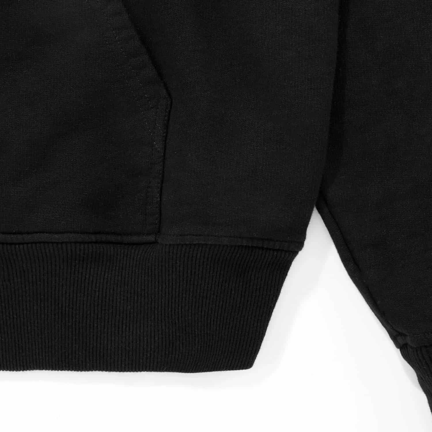 Classic Zipper Hoodie - Black - miniatura 17