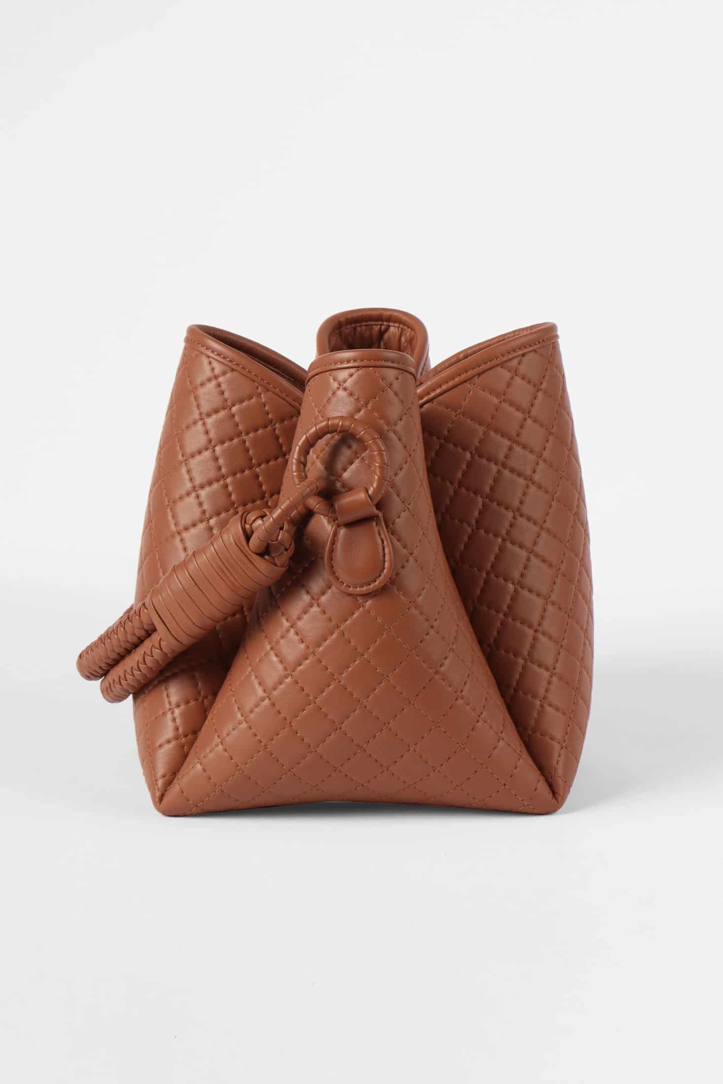 Tulip Bucket Bag, Brandy. - miniatura 2