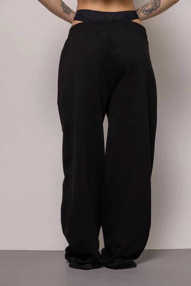 SET BUZO Y SUDADERA DAMA-NEGRO - miniatura 5