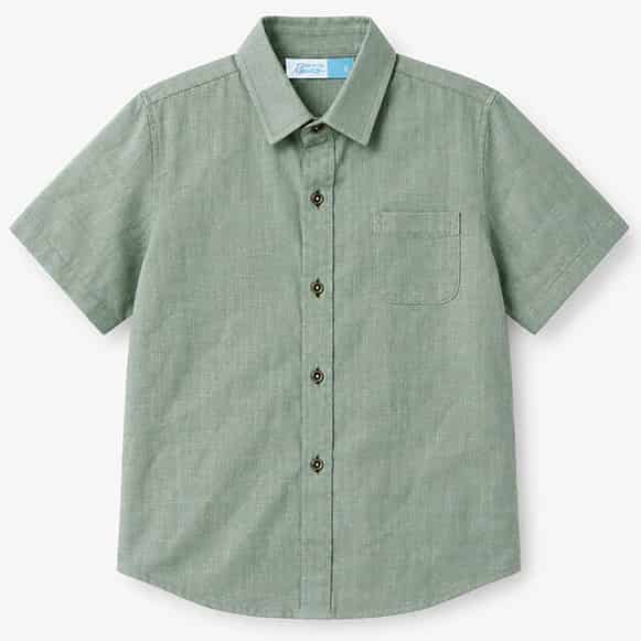 CAMISA MC LINO LISA NINO - miniatura 1