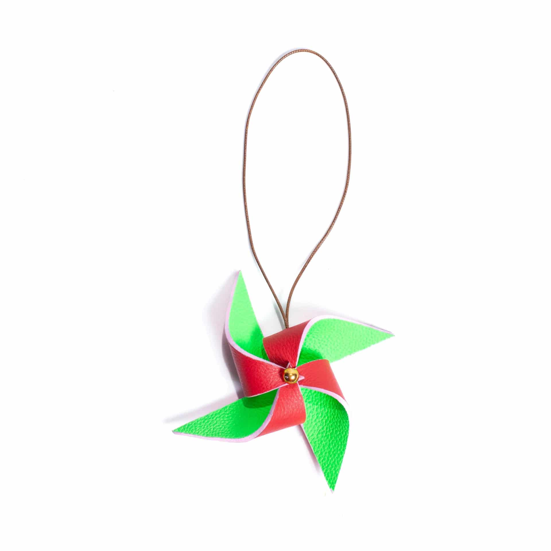 Windmill Charm Green + Red - miniatura 2