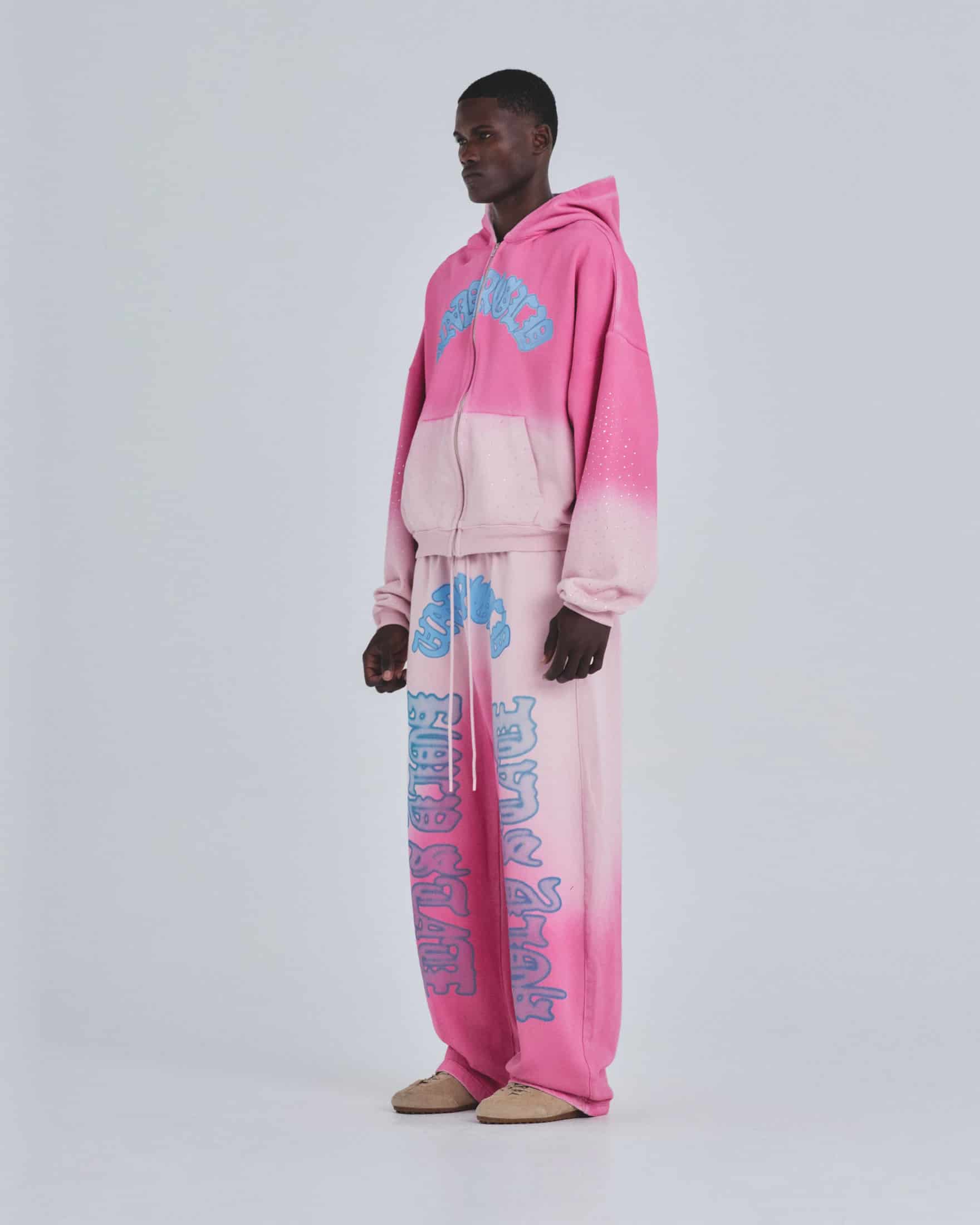 Holy State UNDRGLD Barrel Sweatpant Faded Pink - miniatura 5