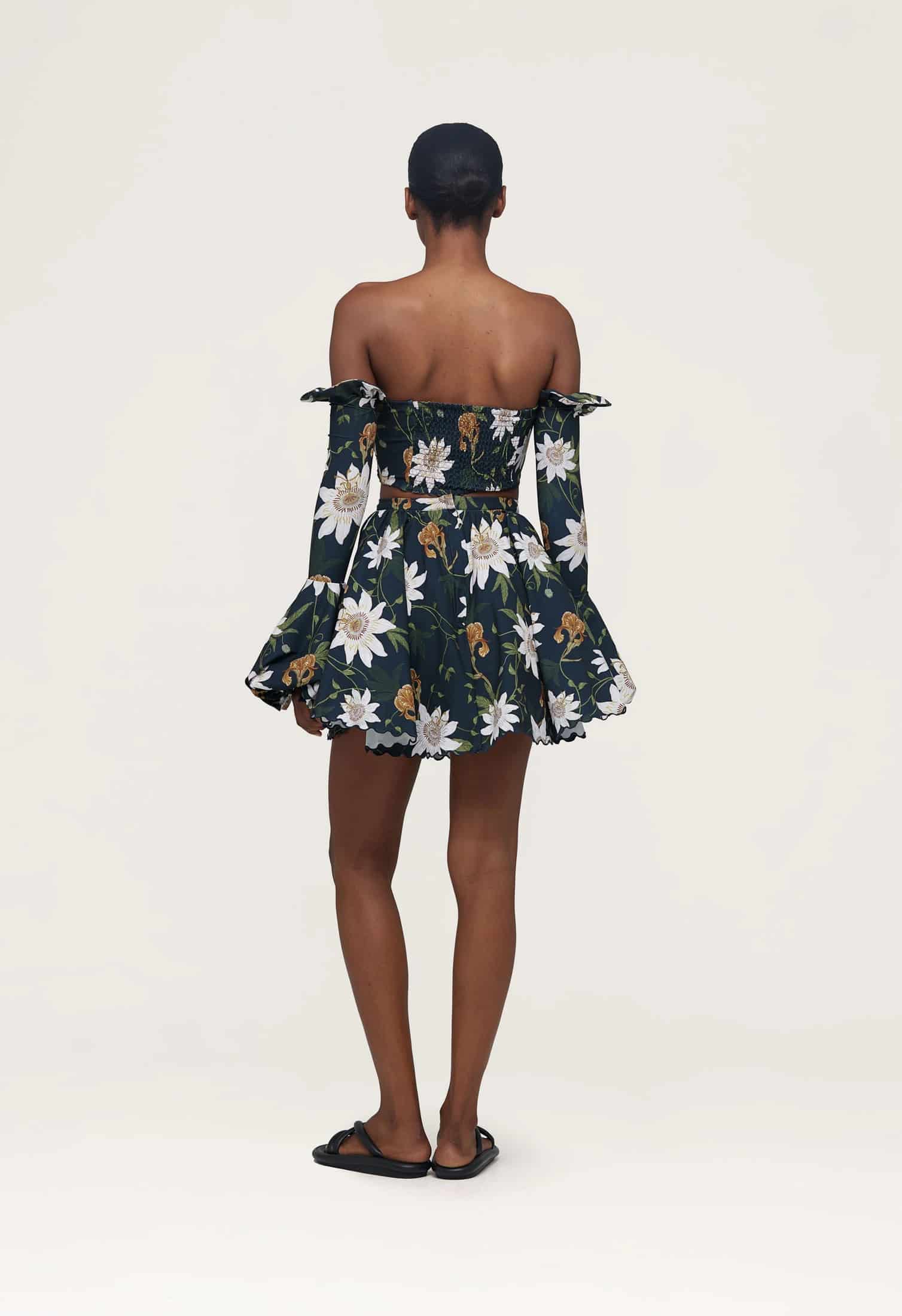 Leonora Pasiflora Mini Skirt - miniatura 2