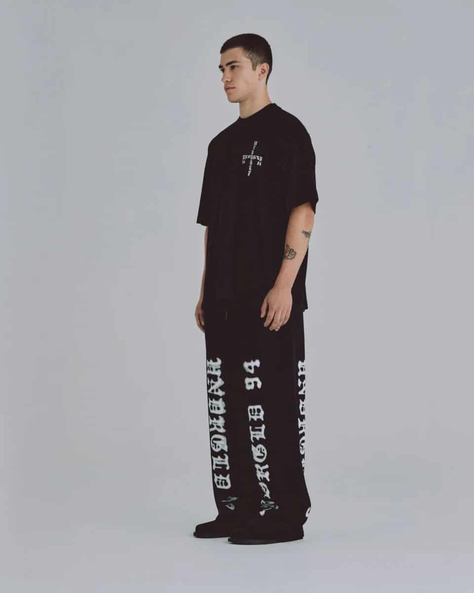 94' UNDRGLD Straight Pants Black - miniatura 12