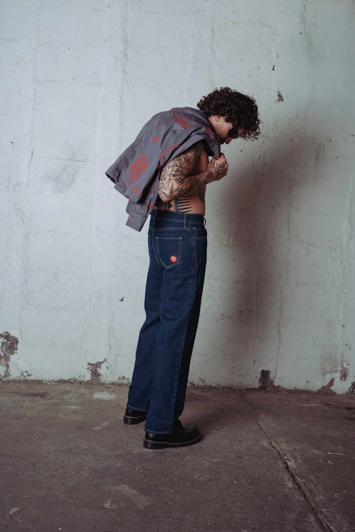 New Mom Jean Dark Blue - miniatura 2