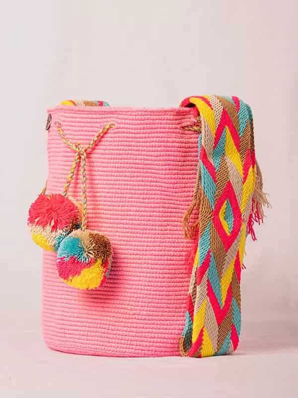 Mochila Dos Borlas Normal - miniatura 6