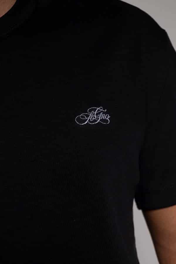 Camiseta Remainder Rib-Negra - miniatura 7